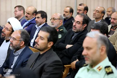 دیدار دست‌اندرکاران کنگره شهدای استان قزوین با رهبر انقلاب