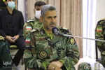 دیدار جمعی از فرماندهان نظامی خراسان جنوبی با حجت‌الاسلام علیرضا عبادی
