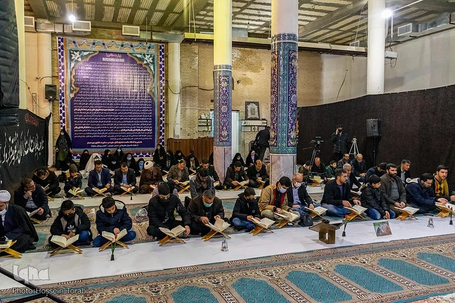 محفل انس با قرآن در روستای شوراب صغیر برگزار می‌شود