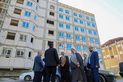 بازدید امام جمعه تبریز از روند ساخت مدرسه علمیه ثامن‌الائمه(ع)