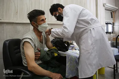 واکسیناسیون دانشجوین دانشگاه آزاد و فردوسی مشهد
