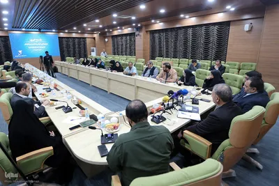 نشست خبری یعقوب سلیمانی معاون فرهنگی بنیاد شهید و امور ایثارگران