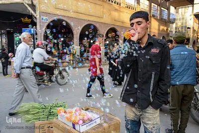 بازار شب عید در اهواز 