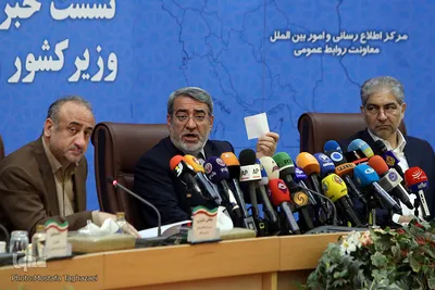 نشست رسانه ای عبدالرضا رحمانی فضلی، وزیر کشور