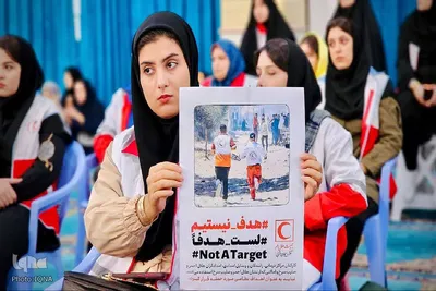 تجمع بزرگ مرهم برای غزه در آذربایجان غربی‎