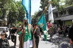آیین نمادین حرکت کاروان حسینی و شبیه‌خوانی عاشورای حسینی در اهر