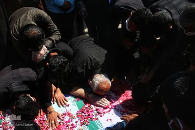 تشییع پیکر شهید «مهدی هاشمی خواه» در کلاله