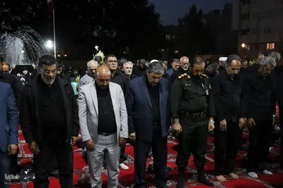 اولین شب از مراسم عزاداری دهه دوم محرم در خوی‎
