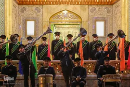جشن ولادت امام زمان (عج) درحرم مطهر شاهچراغ (ع)
