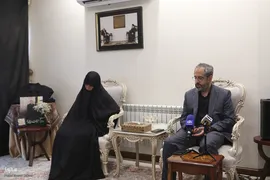 دیدار جامعه قرآنی با خانواده شهید طهرانچی