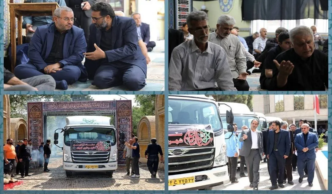 ارسال تجهیزات و ماشین‌آلات خدمات شهری به عتبات عالیات