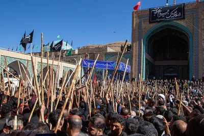 مراسم قالیشویان در مشهد اردهال کاشان