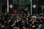 دسته عزاداری سادات چهل اختران در روز یازدهم محرم