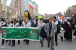 حماسه حضور مردم ملایر راهپیمایی ۲۲ بهمن