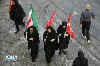 پیاده روی جاماندگان اربعین در بندرعباس
