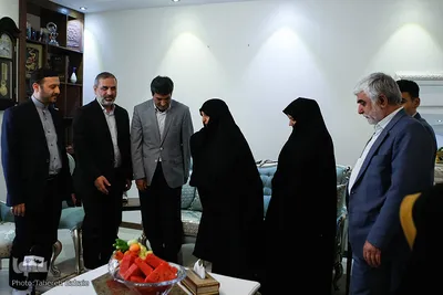 دیدار نمایندگان جامعه قرآنی با خانواده شهید «شهید احمد انصاری»
