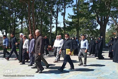 پیاده روی جاماندگان اربعین حسینی در اهر