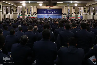 دیدار فرماندهان و کارکنان نیروی هوایی ارتش با فرمانده کل قوا