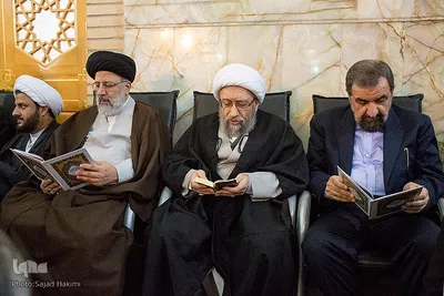 مراسم اولین سالگرد ارتحال آیت‌الله هاشمی شاهرودی