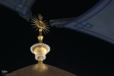 حرم امیرالمومنین علی(ع) در شب ولادت آن حضرت