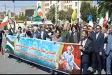 راهپیمایی ضدصهیونیستی نمازگزاران در شهرکرد + فیلم و عکس