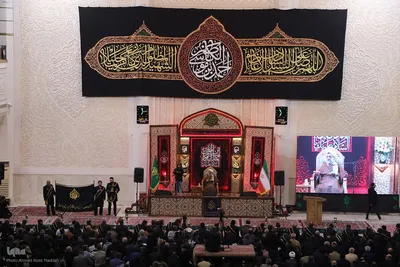 مراسم عزاداری شب شهادت حضرت شاهچراغ(ع)