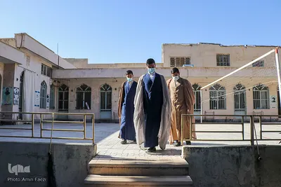 آیین عمامه گذاری طلاب حوزه علمیه منصوریه شیراز