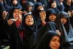 آیین وداع با پیکرهای مطهر چهار شهید گمنام دوران دفاع مقدس در حرم مطهر شاهچراغ(ع)‎