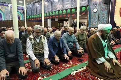 برگزاری مراسم معنوی اعتکاف در مساجد شهرستان اهر