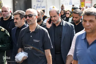 راهپیمایی 10 کیلومتری جاماندگان اربعین حسینی در کرج‎
