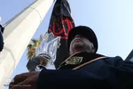 اهتزاز پرچم حرم حضرت اباعبدالله الحسین(ع) در شیراز
