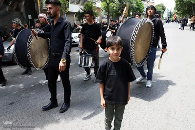 مراسم سنتی عزاداری عاشورای حسینی در اهر