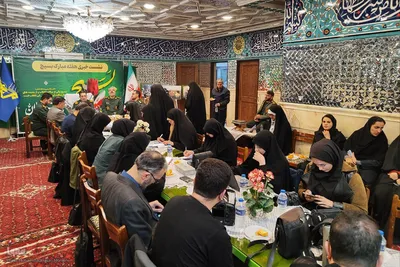 نشست خبری فرمانده سپاه انصارالحسین(ع) همدان