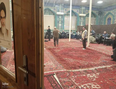 آیین معنوی اعتکاف در شهرستان اهر