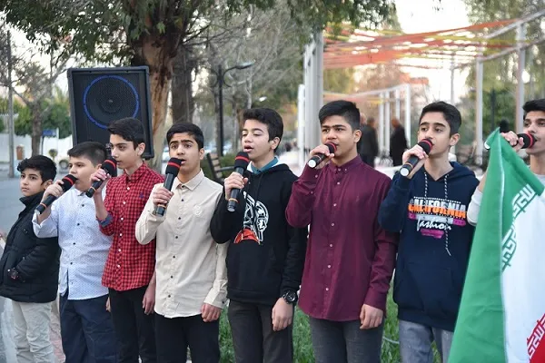پویش «سرود افتخار» در گلستان آغاز شد + عکس