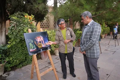 نمایشگاه عکس «زاهد خلوت نشین» در جوار آرامگاه حافظ‎