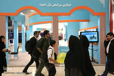 غرفه ایکنا در نخستین روز بیست‌ و دومین نمایشگاه مطبوعات