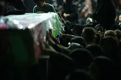 تشییع پیکر دو شهید گمنام در الشتر و نورآباد