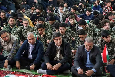 همایش بزرگ اقتدار بسیج در شهرستان اهر