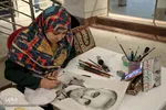 نقاشی چهره سردار سلیمانی در همدان‎‎