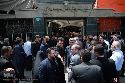 مراسم تشییع پیکر مرحوم حجت الاسلام «احمد احمدی» عضو  فقید شورای عالی انقلاب فرهنگی