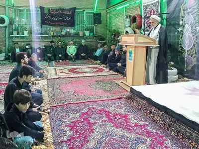 برگزاری یادواره شهدا و تجلیل از خانواده شهدای نیروی انتظامی منطقه ارسباران در شهرستان اهر