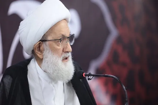 آیت‌الله عیسی قاسم: آمریکا برای خودش عظیم است