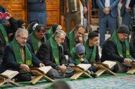 محفل انس با قرآن کریم به مناسبت سالروز ولادت امیرالمومنین حضرت علی (ع)