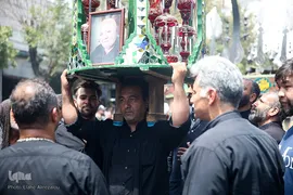حرکت نمادین کاروان بنی اسد در خیابان های تهران