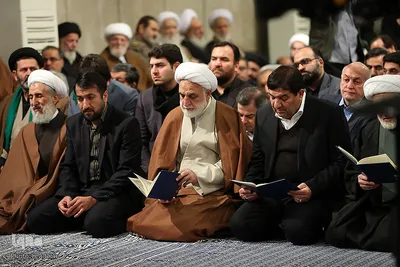 مراسم بزرگداشت آیت‌الله هاشمی شاهرودی در حسینیه امام خمینی(ره)