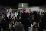 حال و هوای گلستان شهدای اصفهان در شب‌های حماسه و حضور