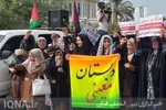 اجتماع بانوان قرآنی بوشهر به حمایت از کودکان غزه‌ای