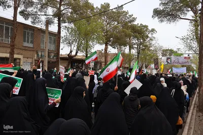 مراسم راهپیمایی روز قدس در نایین