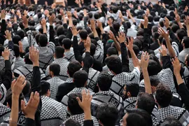 مراسم عزاداری اربعین حسینی در حسینیه امام خمینی